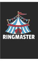 Ringmaster Zirkus Notizbuch