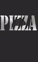 Pizza Notizbuch: Pizza Notizbuch die Perfekte Geschenkidee für Pizza oder Fastfood Fans. Das Taschenbuch hat 120 weiße Seiten mit Punktraster die dich beim Schreiben
