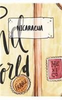 Nicaragua: Liniertes Reisetagebuch Notizbuch oder Reise Notizheft liniert - Reisen Journal für Männer und Frauen mit Linien