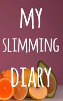 My Slimming Diary: The perfect way to track your food intake - ideal gift for anyone who is on / going on a diet!