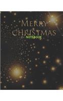 Merry Christmas Notebook