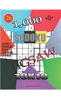 1,000 + sudoku jigsaw 10x10