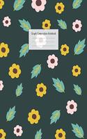 Graph Composition Notebook: Grid Paper Notebook: Large Size 8.5x11 Inches, 110 pages. Notebook Journal: Pink Yellow Green Workbook for Preschoolers Students Teens Adults for Sc