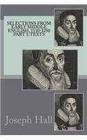 Selections from Early Middle English, 1130-1250 Part I: Texts