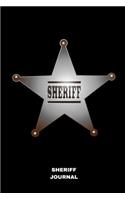 Sheriff Journal: A Notebook for Deputies