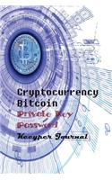 Cryptocurrency Bitcoin Private Key Password Keeper Journal