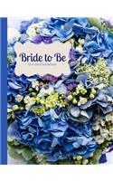 Bride to Be Dot Grid Journal Notebook Bridal Bouquet: The Blue, Green & Purple Edition(15 Bridal & Wedding Composition Books)