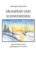 Sägespäne und Schneewehen