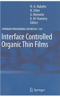 Interface Controlled Organic Thin Films