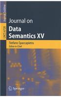 Journal on Data Semantics XV