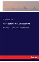 Just's botanischer Jahresbericht: Botanische Litaratur aus allen Ländern