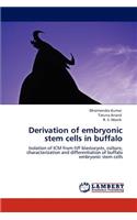 Derivation of embryonic stem cells in buffalo: (English)