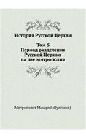 История Русской Церкви. Том 5. Период разде&