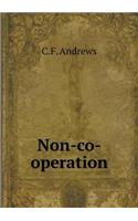 Non-co-operation: (English)