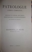 Patrologiae cursus completus. Series graeca. Accurante J.P. Migne