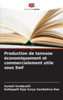Production de tannase économiquement et commercialement utile sous Smf