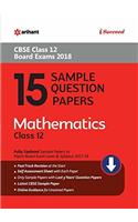 15 Sample Question Papers Mathematics Class 12th Cbse