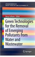 Green Technologies for Wastewater Treatment