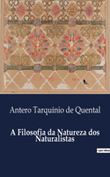 A Filosofia da Natureza dos Naturalistas