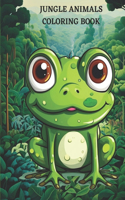 Jungle Animals Coloring Book
