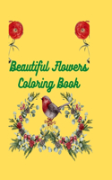 Beautiful Flowers Coloring Book