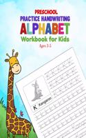 Preschool Practice Handwriting Alphabet Workbook for Kids Ages 3-5
