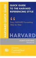 Quick Guide to the Harvard Referencing Style