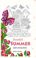 Adult coloring books BEAUTIFUL SUMMER