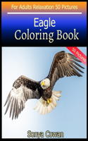 Eagle Coloring Book For Adults Relaxation 50 pictures