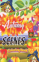 Autumn Scenes Coloring Book