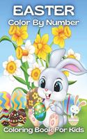 Easter Color By Number Coloring Book For Kids