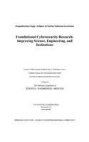 Foundational Cybersecurity Research