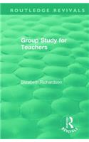 Group Study for Teachers