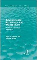 Environmental Economics and Management (Routledge Revivals)