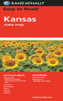 Rand McNally Easy to Read! Kansas State Map: (Rand McNally Easy to Read!)