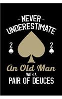 Never Underestimate an Old Man with a Pair of Deuces