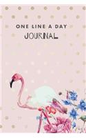 One Line A Day Journal