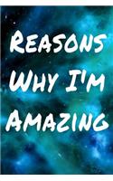 Reasons Why I'm Amazing