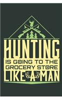 Hunting Is Going to the Grocery Store Like a Man