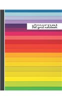 Dot grid notebook journal