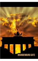 Brandenburg Gate: Blank Lined Journal