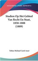 Studien Op Het Gebied Van Recht En Staat, 1858-1888 (1889)