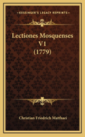 Lectiones Mosquenses V1 (1779)