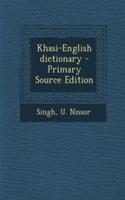 Khasi-English Dictionary
