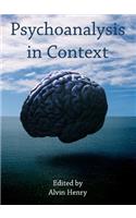 Psychoanalysis in Context