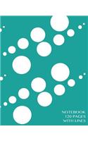 Notebook 120 pages with lines: Notebook not Ebook ruled notebook, perfect bound, ideal for composition notebook or journal