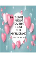 20 Things about You That I Love Journal