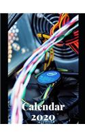 Programmer Calendar 2020: Calendar Weekly Planer 2020 Logbook Diary Gift Todo Memory Book Budget Planner Hobby - Men, Woman, Girls & Boys - 8.5" x 11" - 21.59 x 27.94 cm - 57(1 Calendars 2020)
