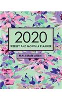 Real Estate Planner/2020 Weekly and Monthly Planner/Realtor Planner 2020