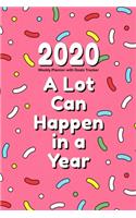 2020 Weekly Planner with Goals Tracker